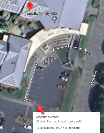 Google Maps Distance Tool